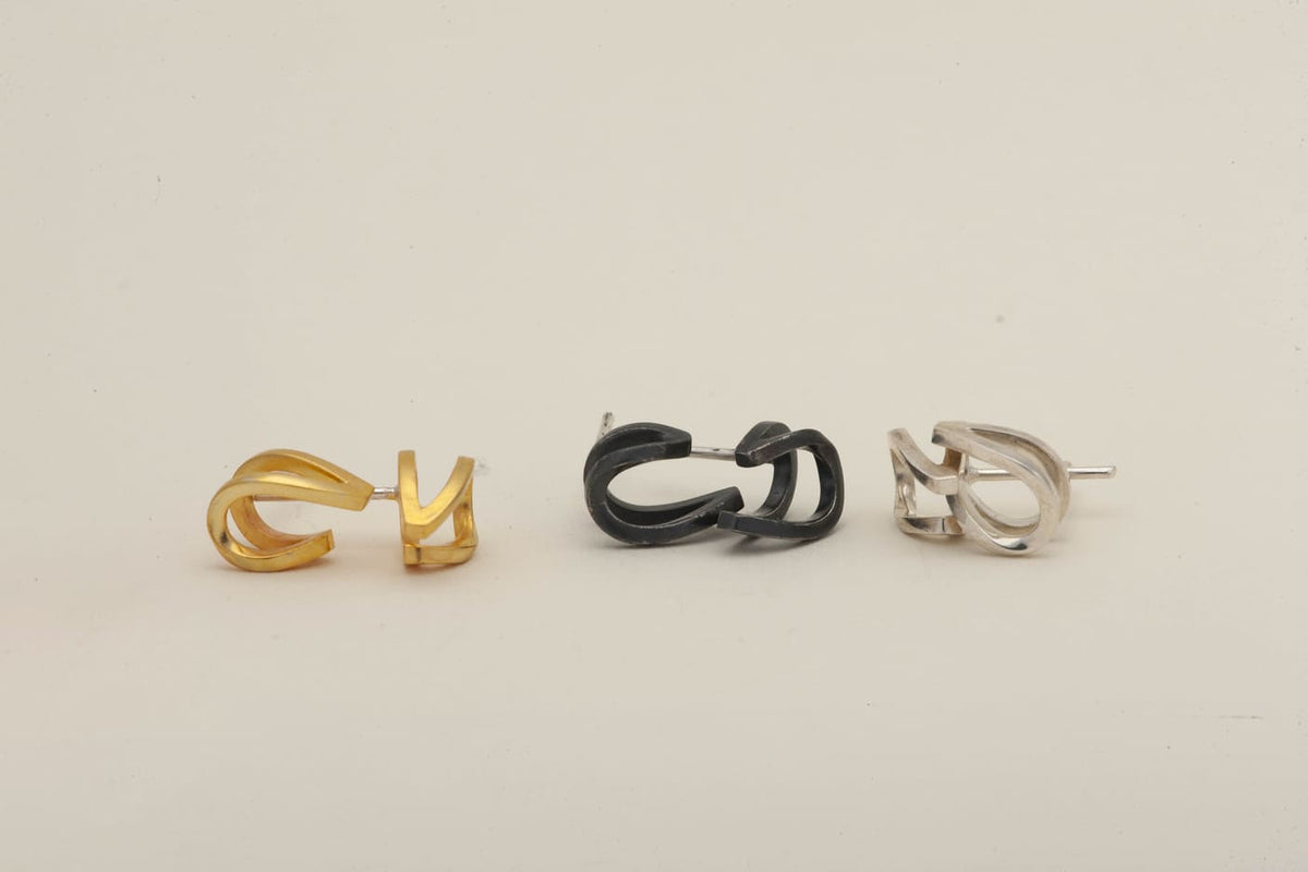 Parts of the Whole -Half a Heart- Studs