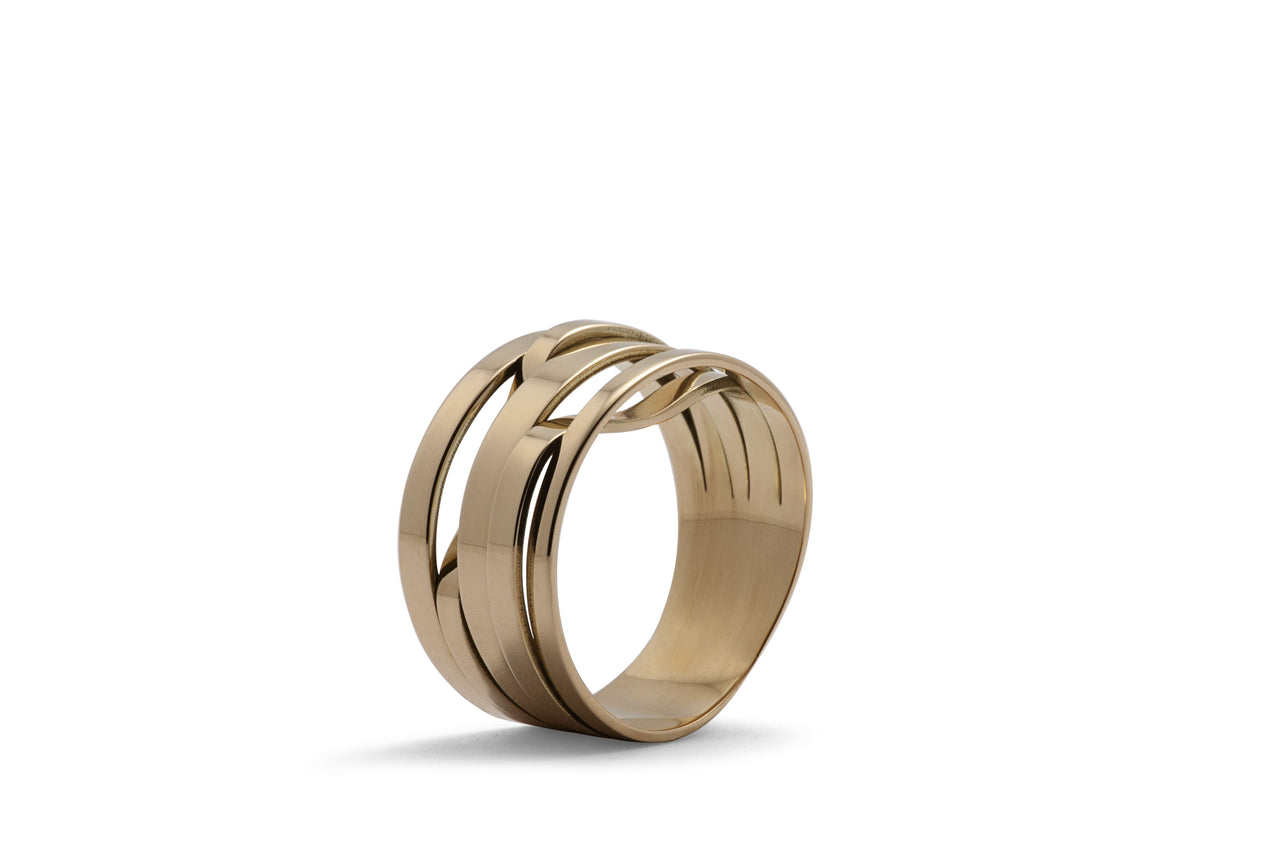 Gold Ring Fold