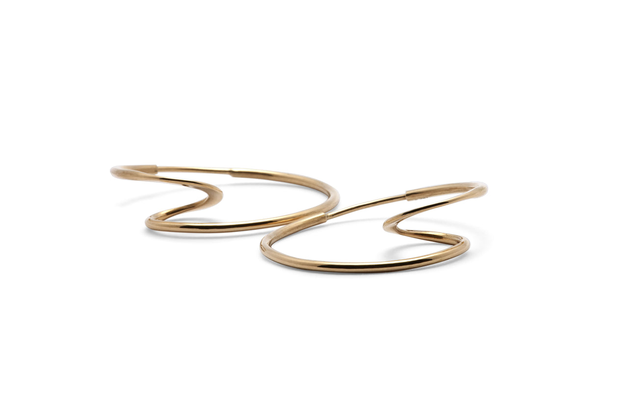 Gold Hoop Knot S
