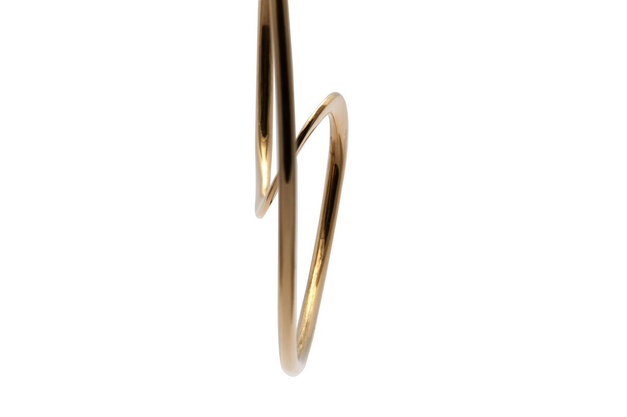 Gold Hoop Knot S