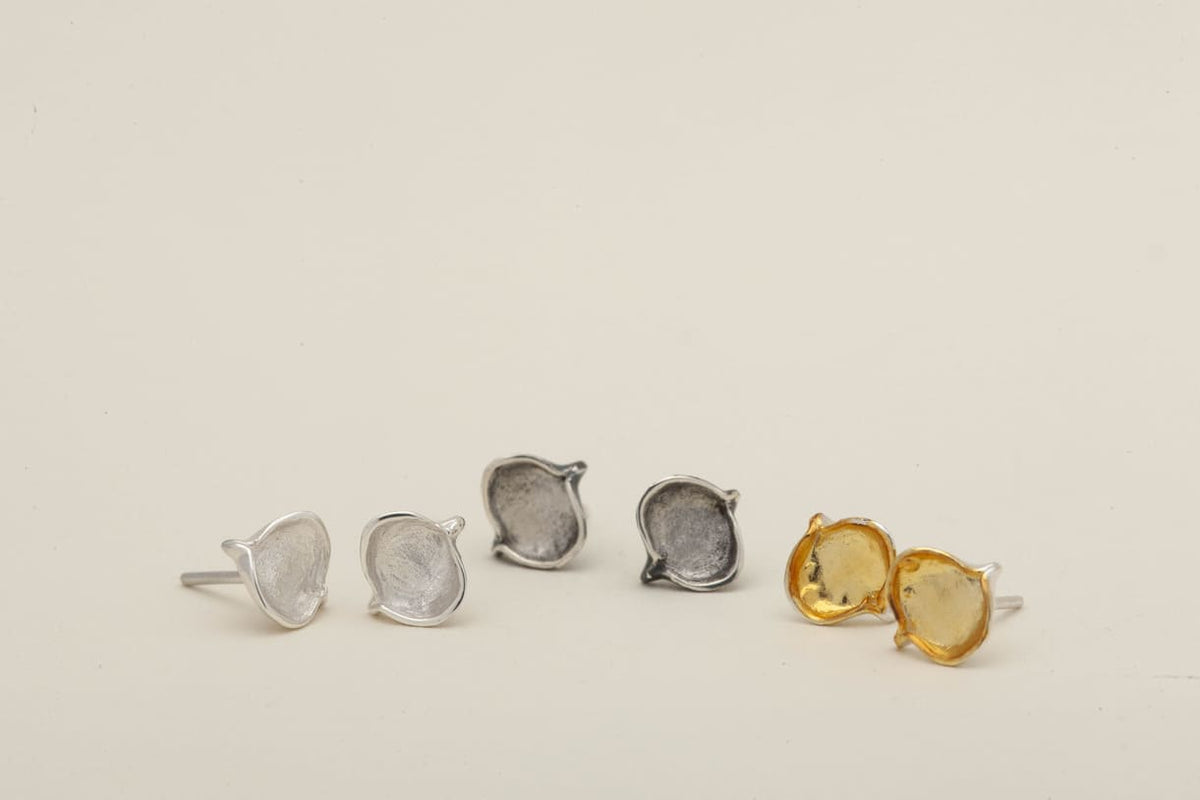 Canoe Studs S (Sterling Silver)