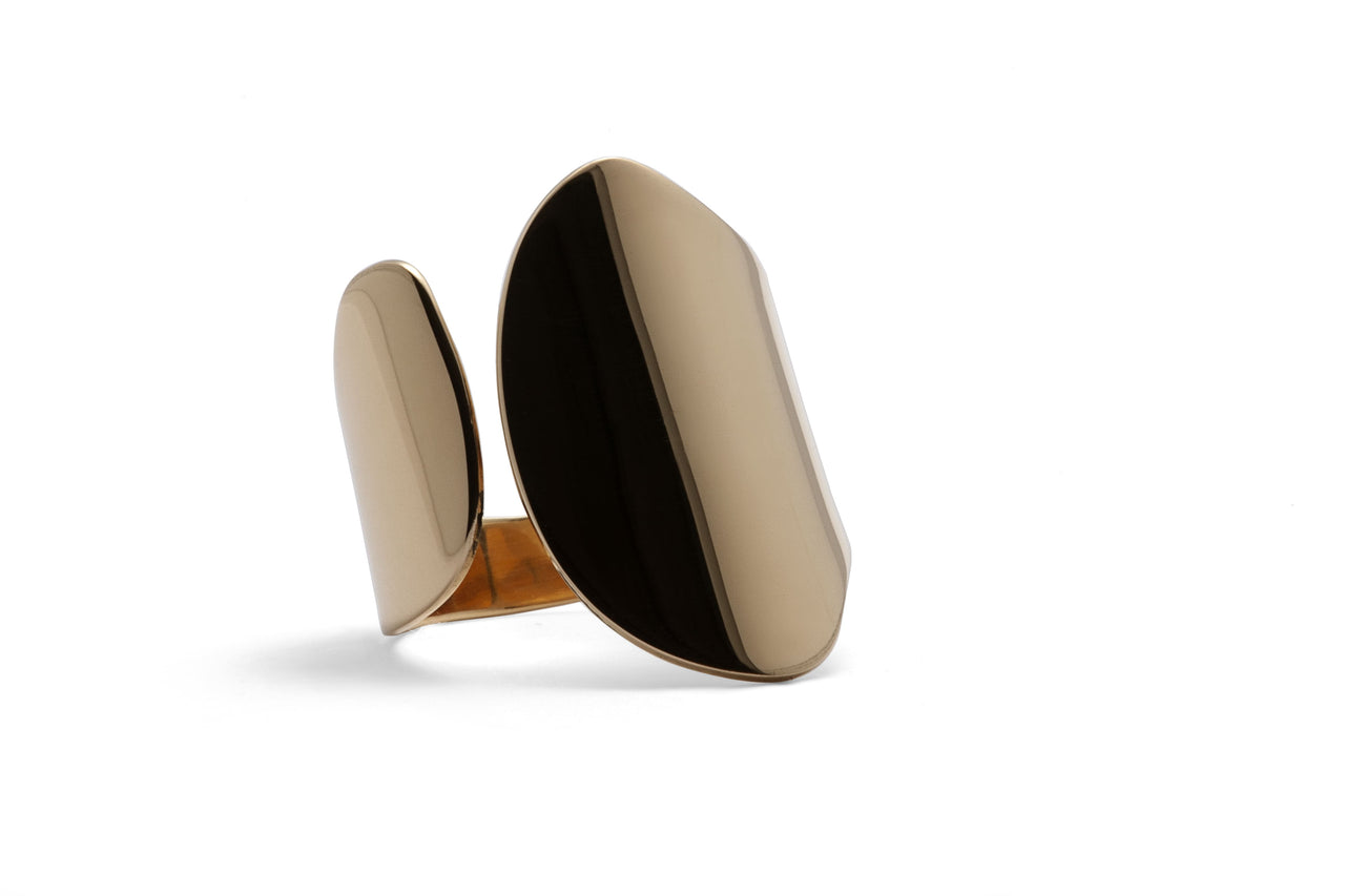 Gold Ring Round Open