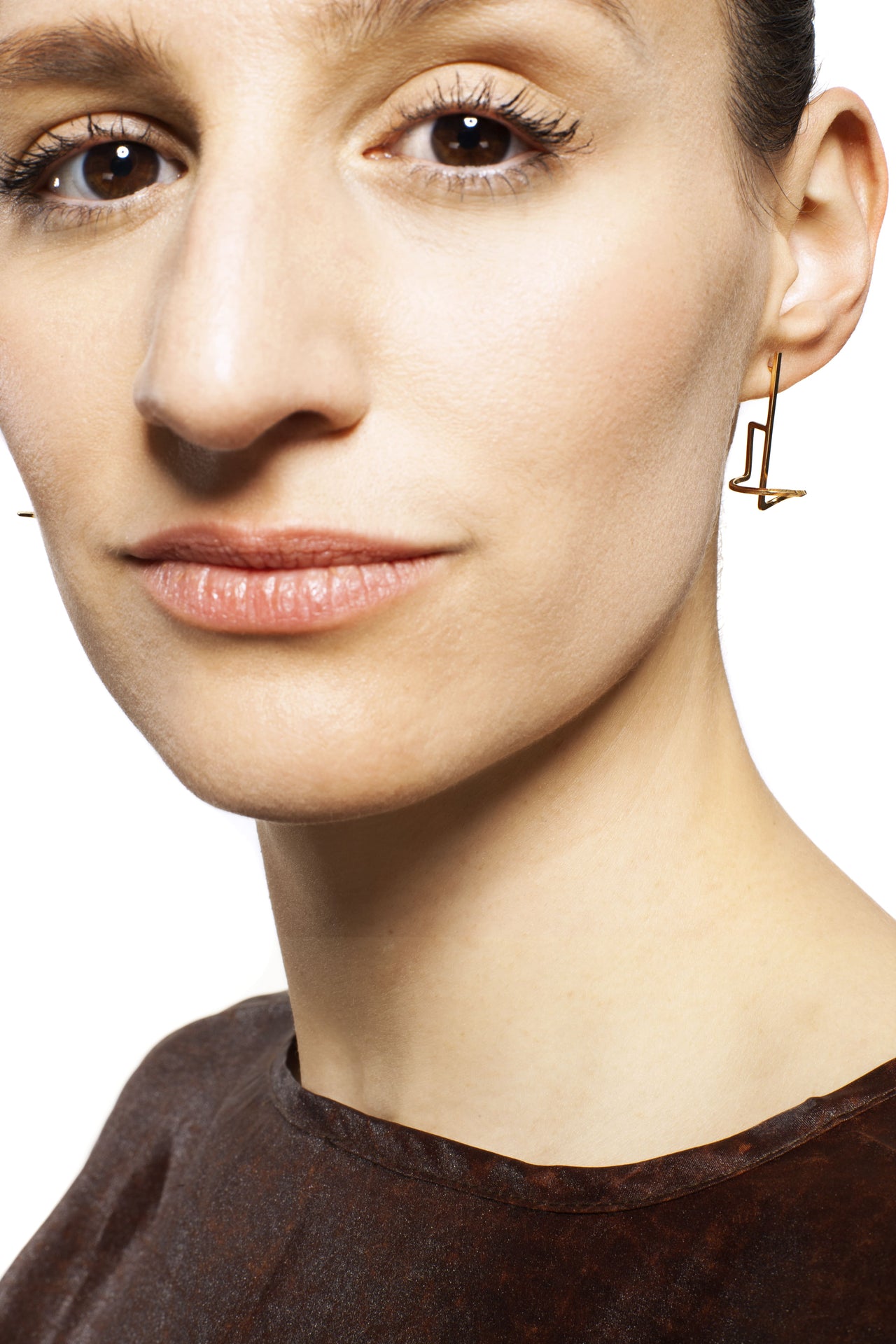 Long Gold Earrings Parts of the Whole