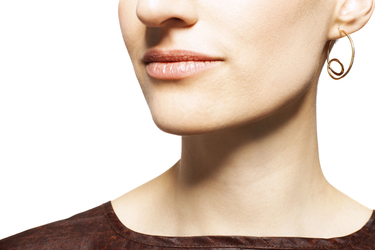 Gold Hoop Knot S