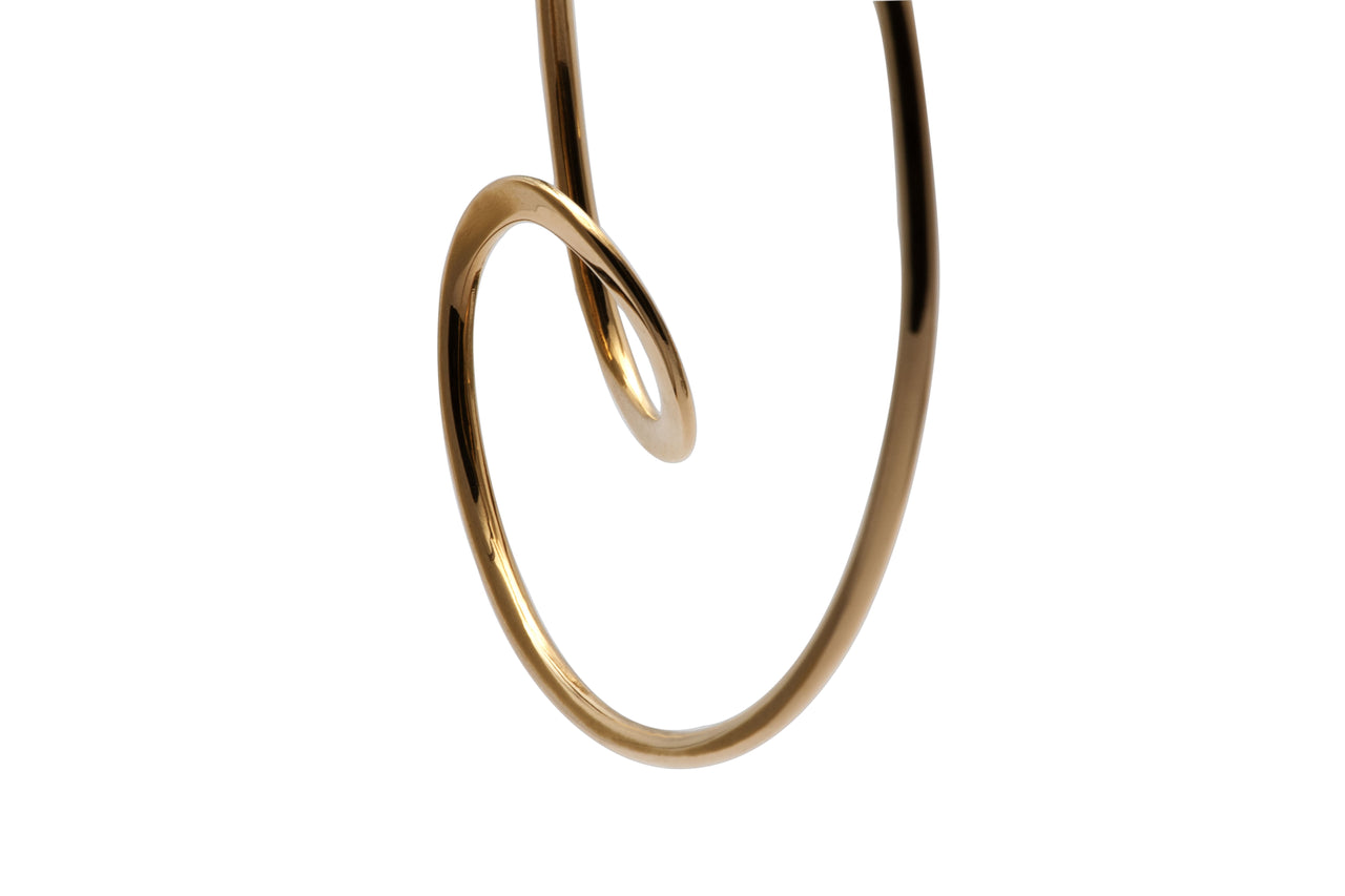 Gold Hoop Knot S