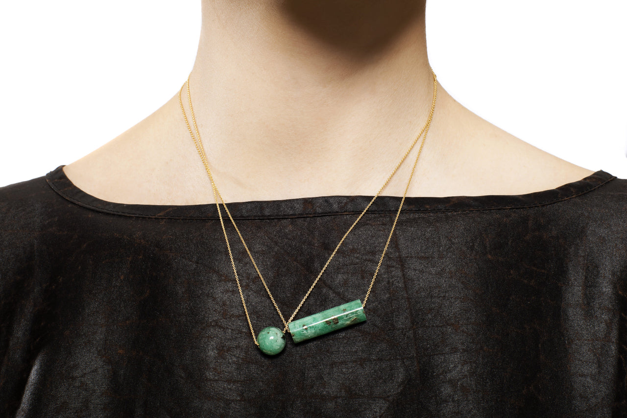 Emerald on Chain 9mm Speric Morralla Emerald